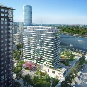 BW Terrace top floor apartments to the river